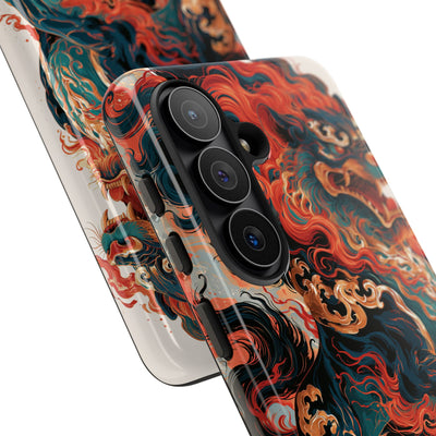 Imperial Shishi · Tough Phone Case for Samsung · Teal