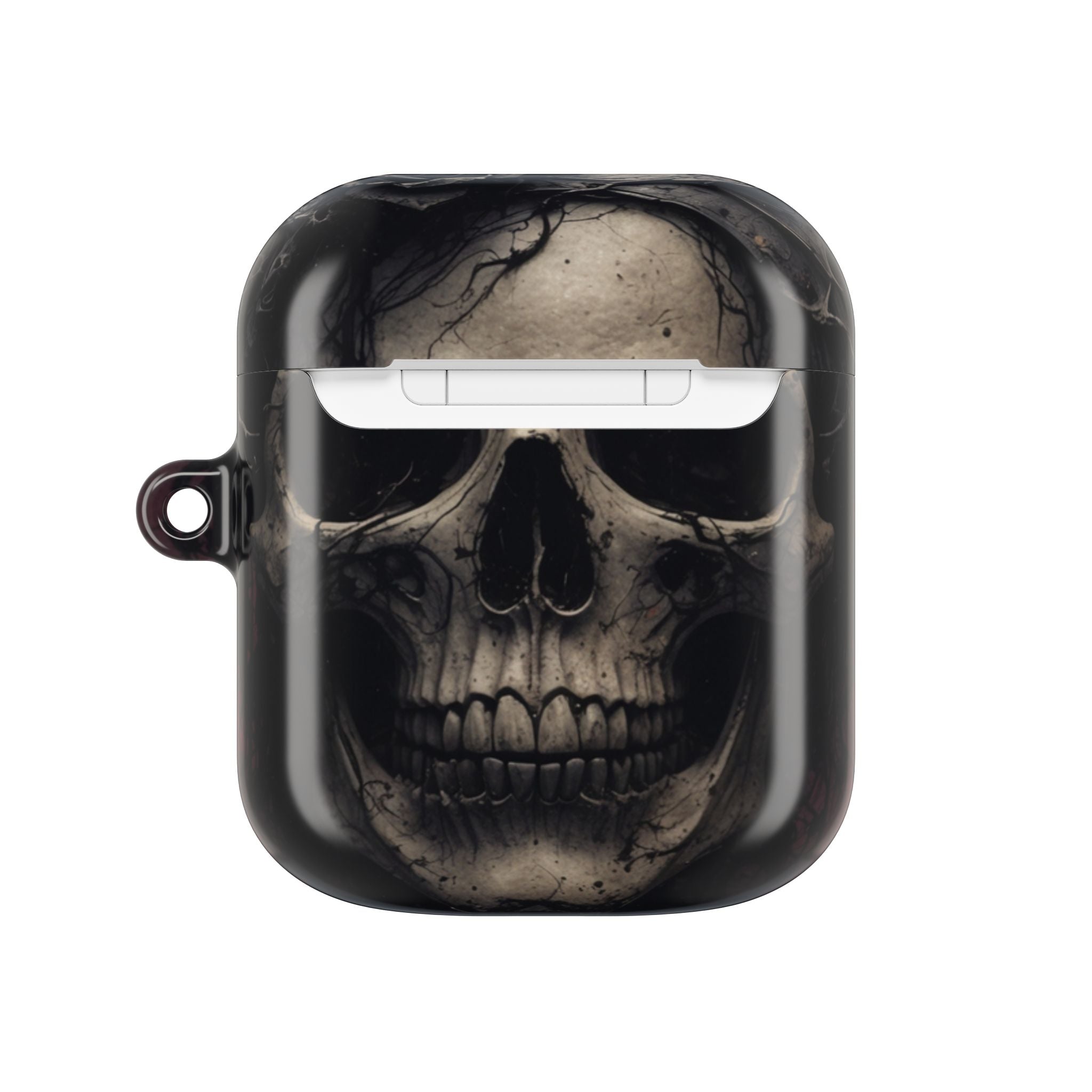 Winged Skull Rose - AirPods Case