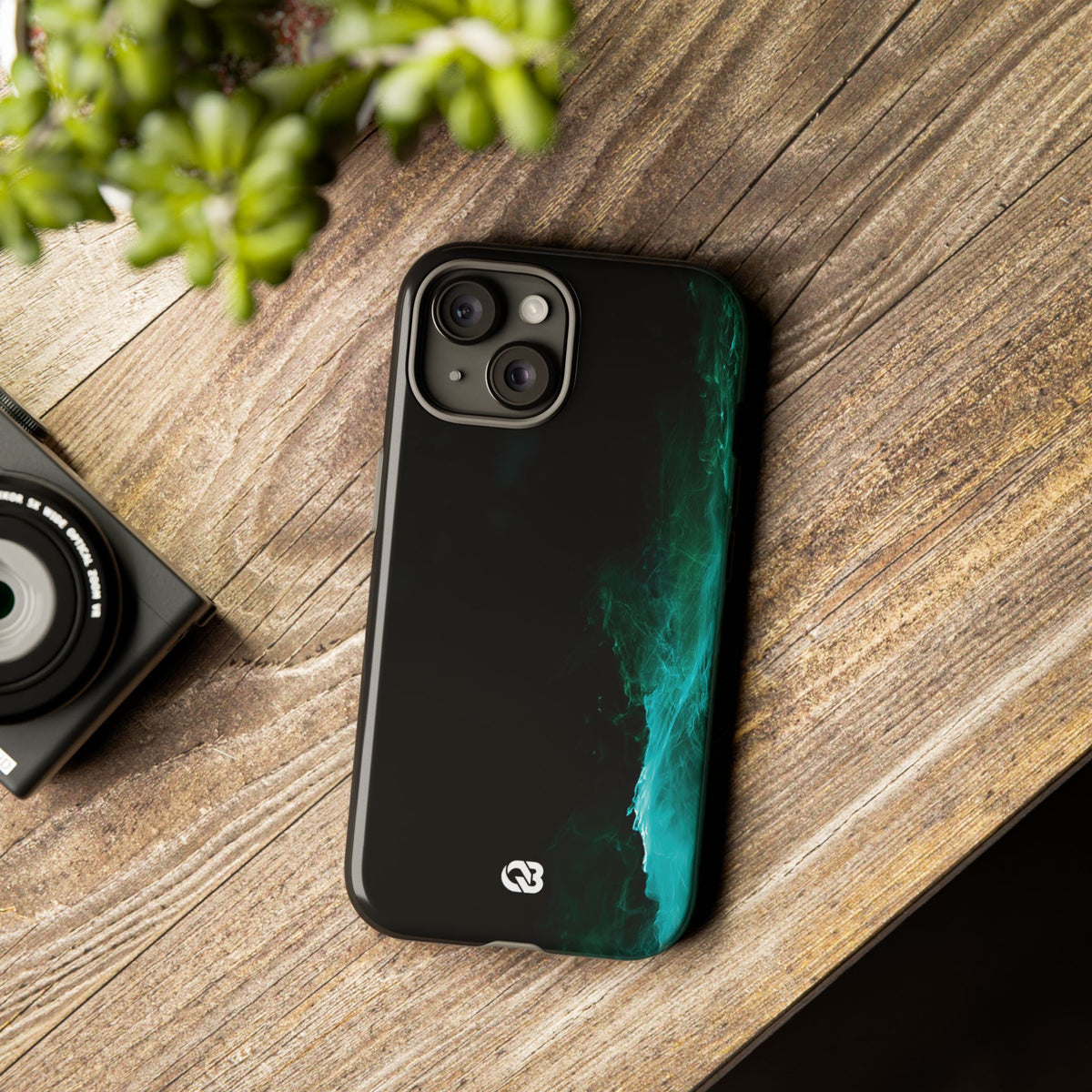 Luminous Plume · Tough Phone Case for iPhone · Teal