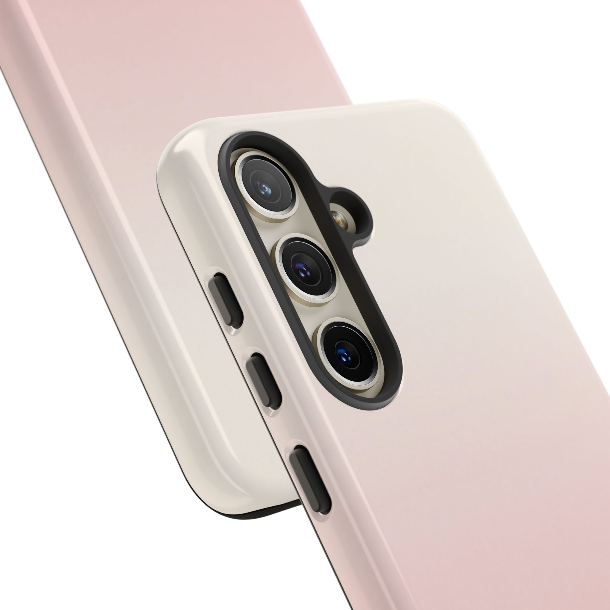 Pink Tough Phone Case for Samsung - Frosted Blush Horizon