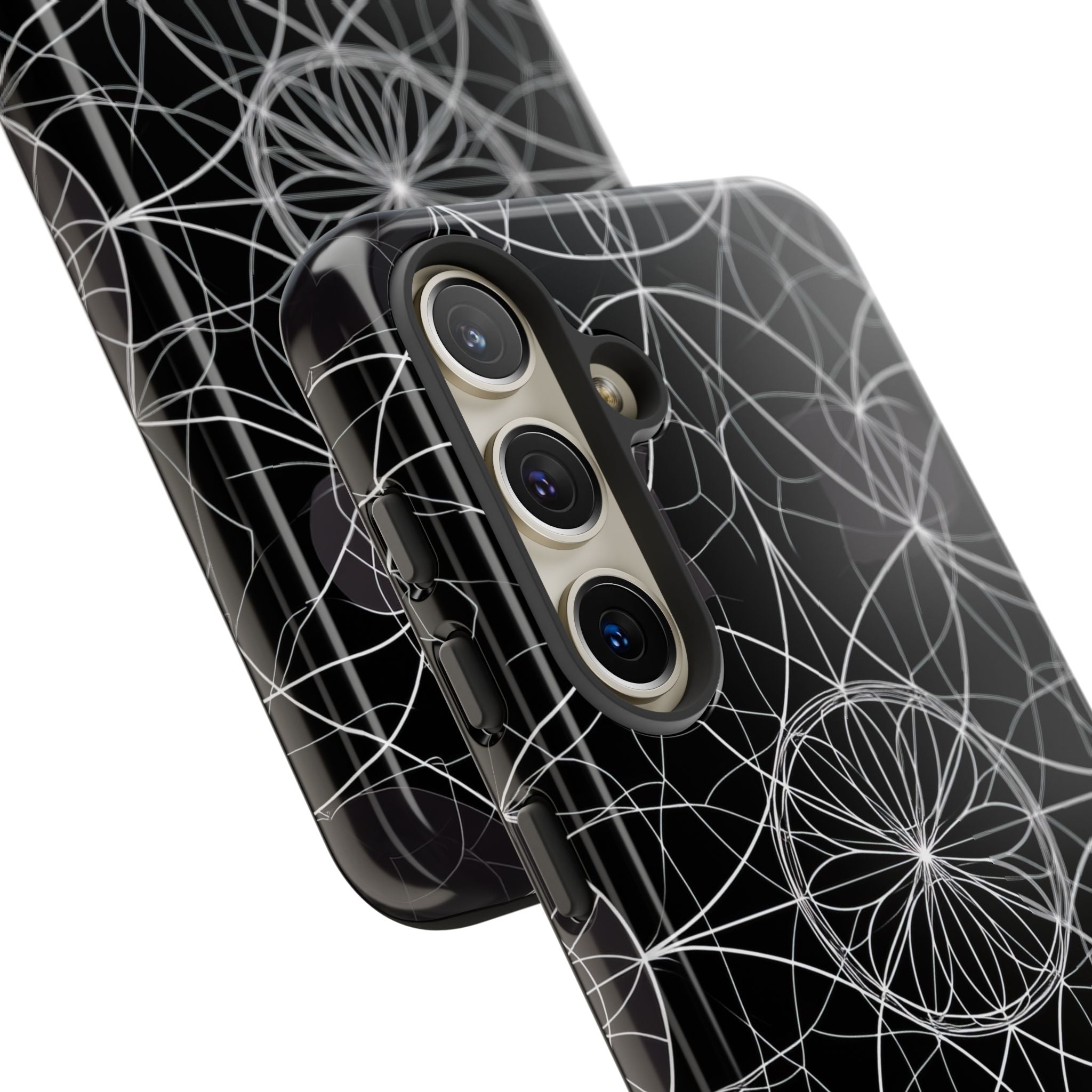 Radiant Petal Orbit Samsung S24 Case - Tough