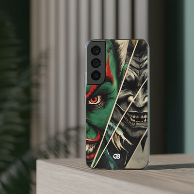 Emerald Oni Grin · Soft Handyhülle für Samsung