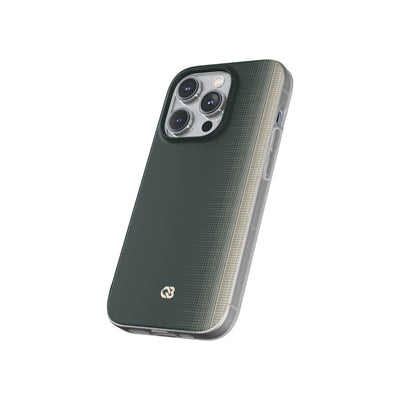 Grey Lite Phone Case for iPhone - Charcoal Tech Grid