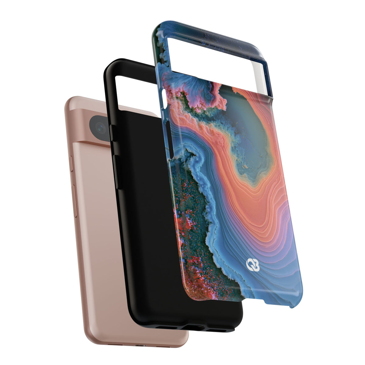 Luminous Resonance · Tough Phone Case for Pixel ·  Blue