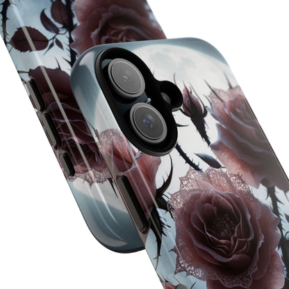 Luminous Rose Thorns iPhone 16 Case - Tough