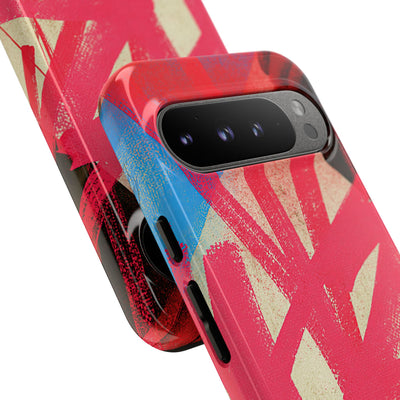 Neon Spray Tag · Tough Phone Case for Pixel ·  Pink