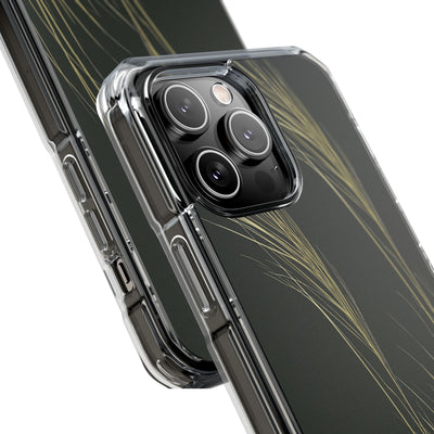Green Impact MagSafe Phone Case for iPhone - Midnight Gilded Grass