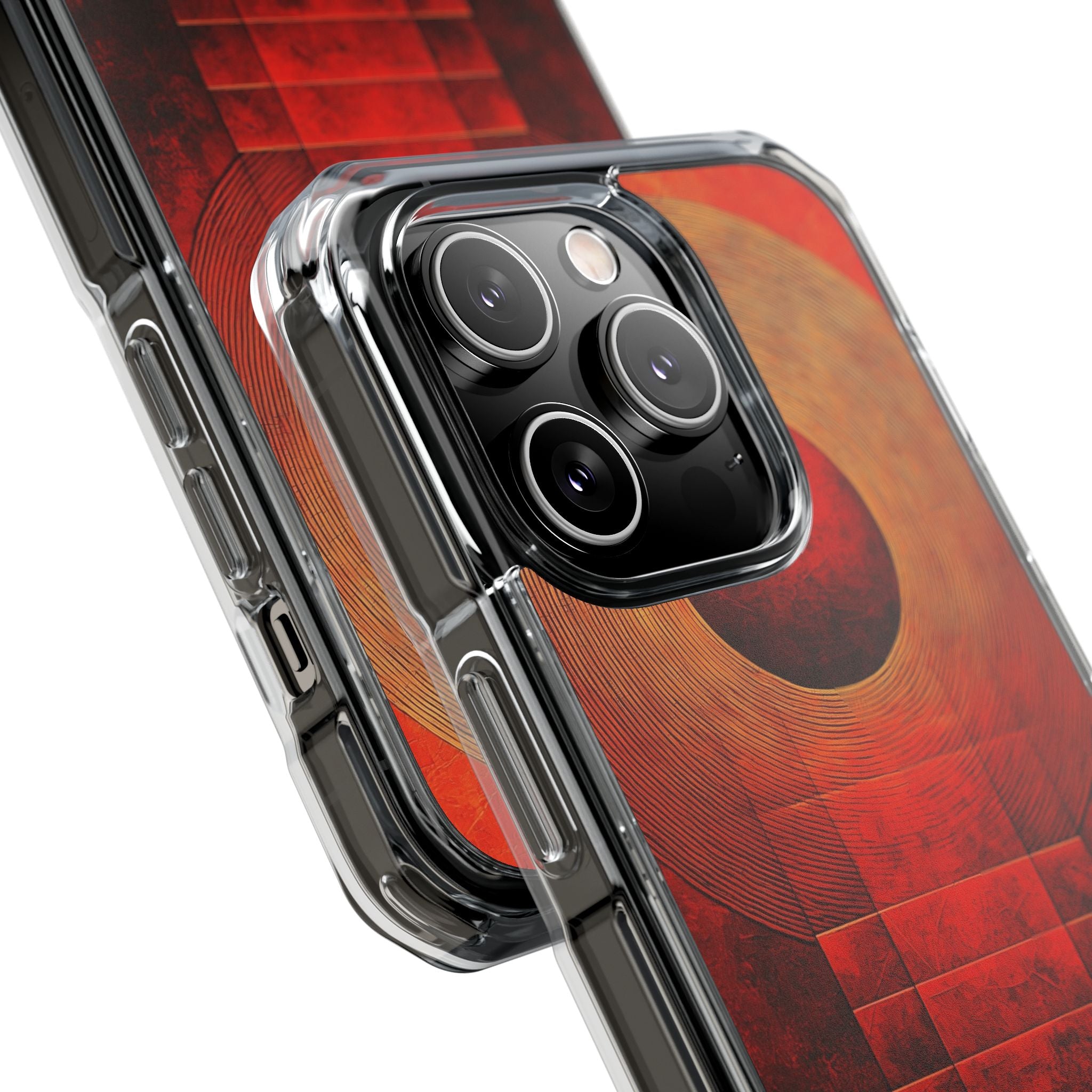 Crimson Solar Halo · Impact Phone Case for iPhone · Magsafe