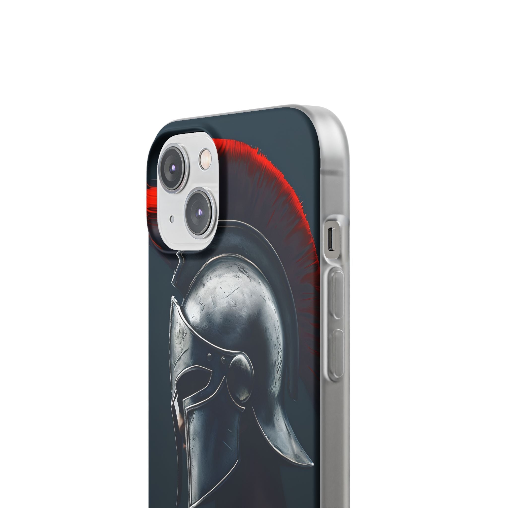 Silver Centurion iPhone 14 Case - Soft