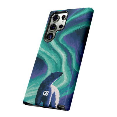 Arctic Aurora Bear · Tough Phone Case for Samsung · Teal