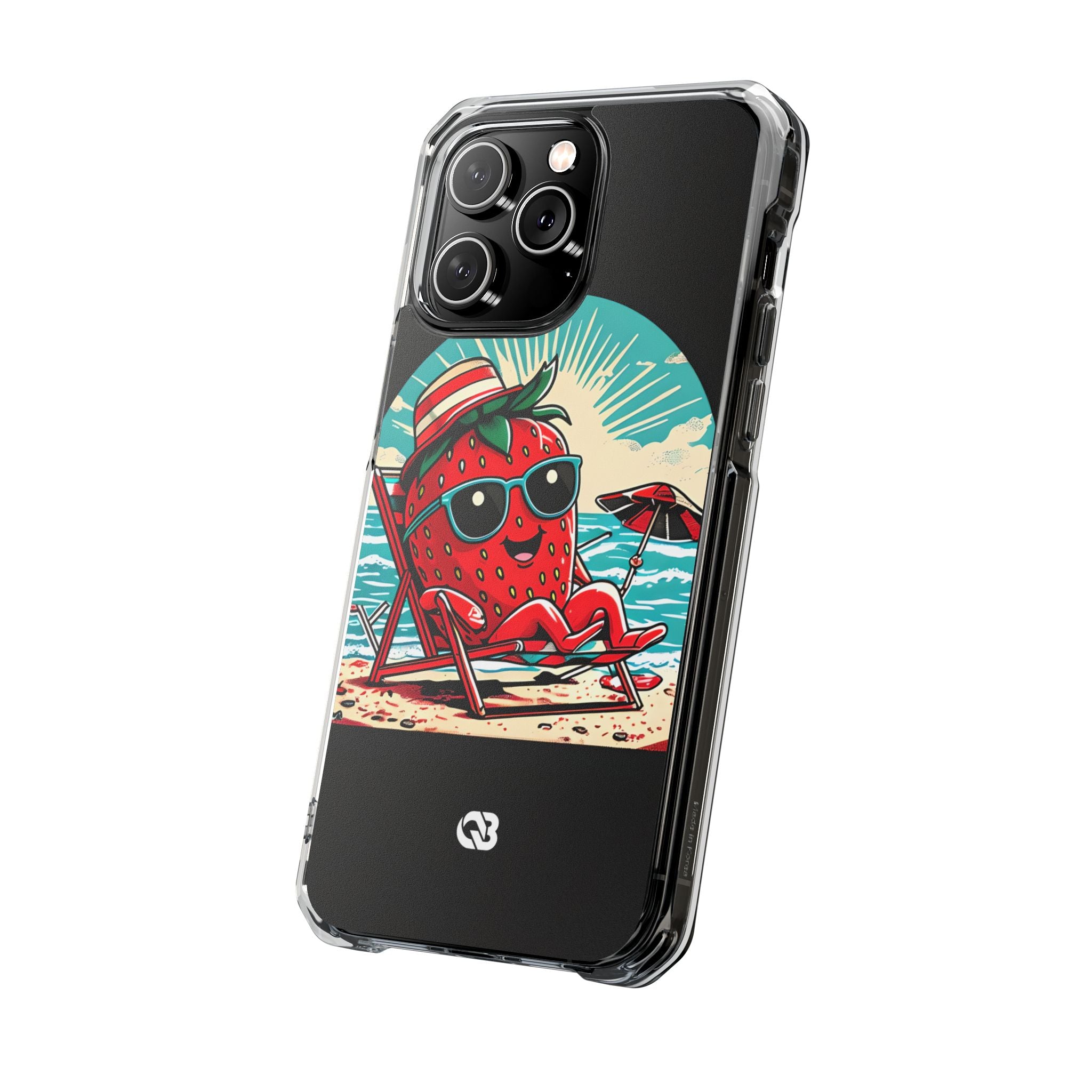 Ρετρό Παραλιακό Μούρο · Impact Θήκη για iPhone · Magsafe