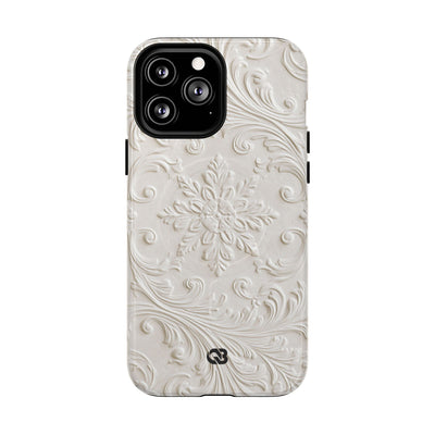 Sculpted Acanthus Relief · Tough 2.0 Magnetic Phone Case for iPhone · White