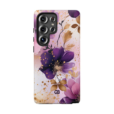 Gilded Violet Bloom · Tough Phone Case for Samsung