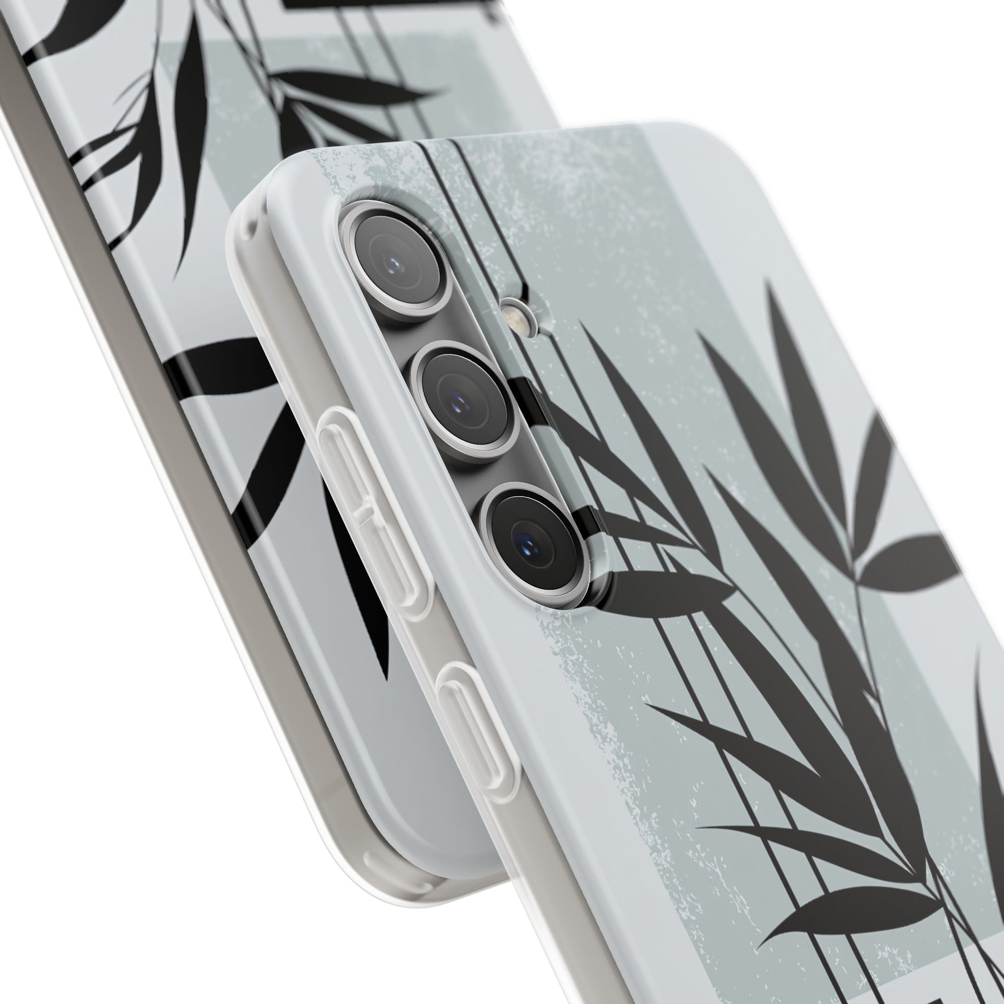 Grey Lite Phone Case for Samsung - Sage Bamboo Noir