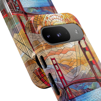 Crimson Arch Coast · Tough Phone Case for Google Pixel