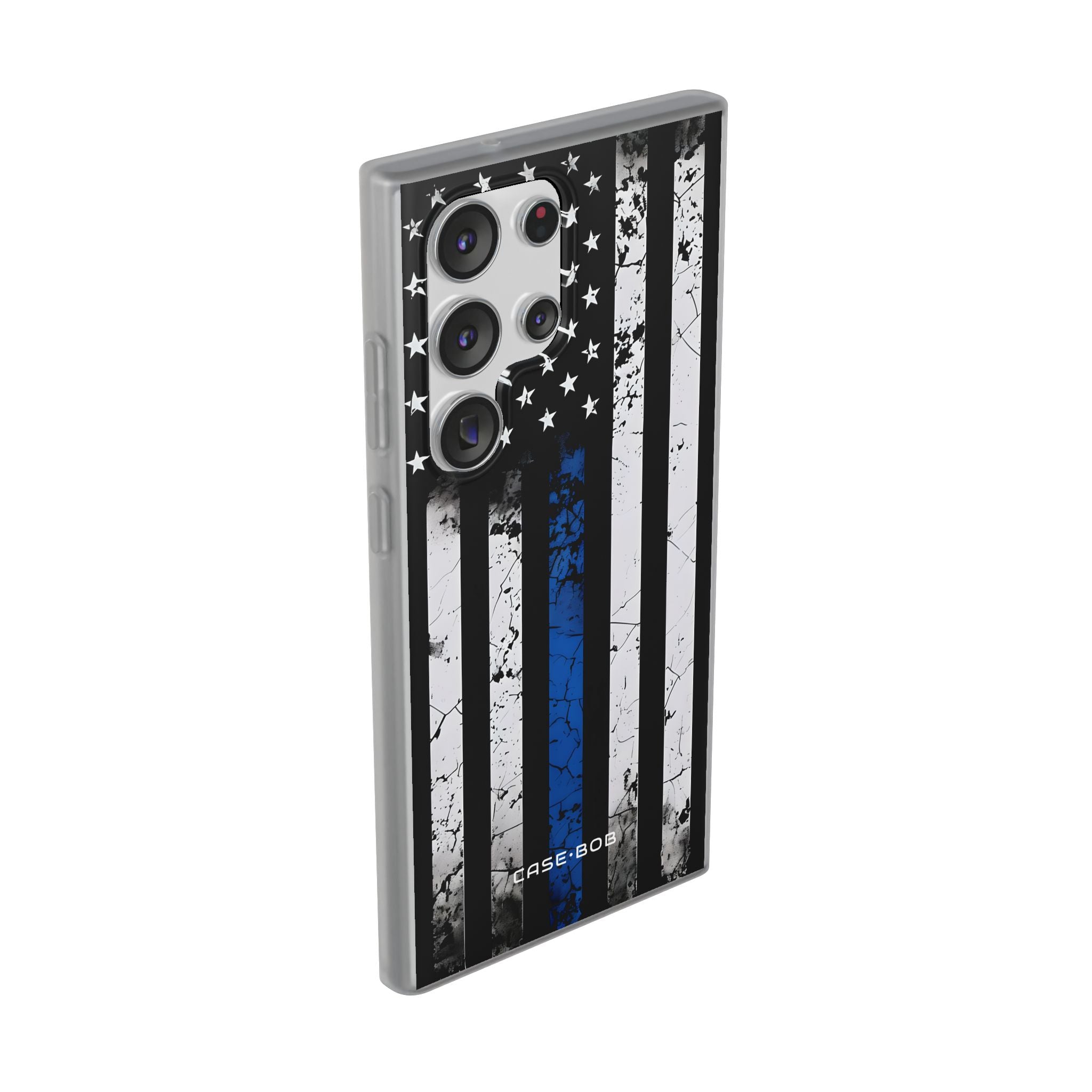 Blue Stripe Flag Samsung S23 Ultra Case - Soft