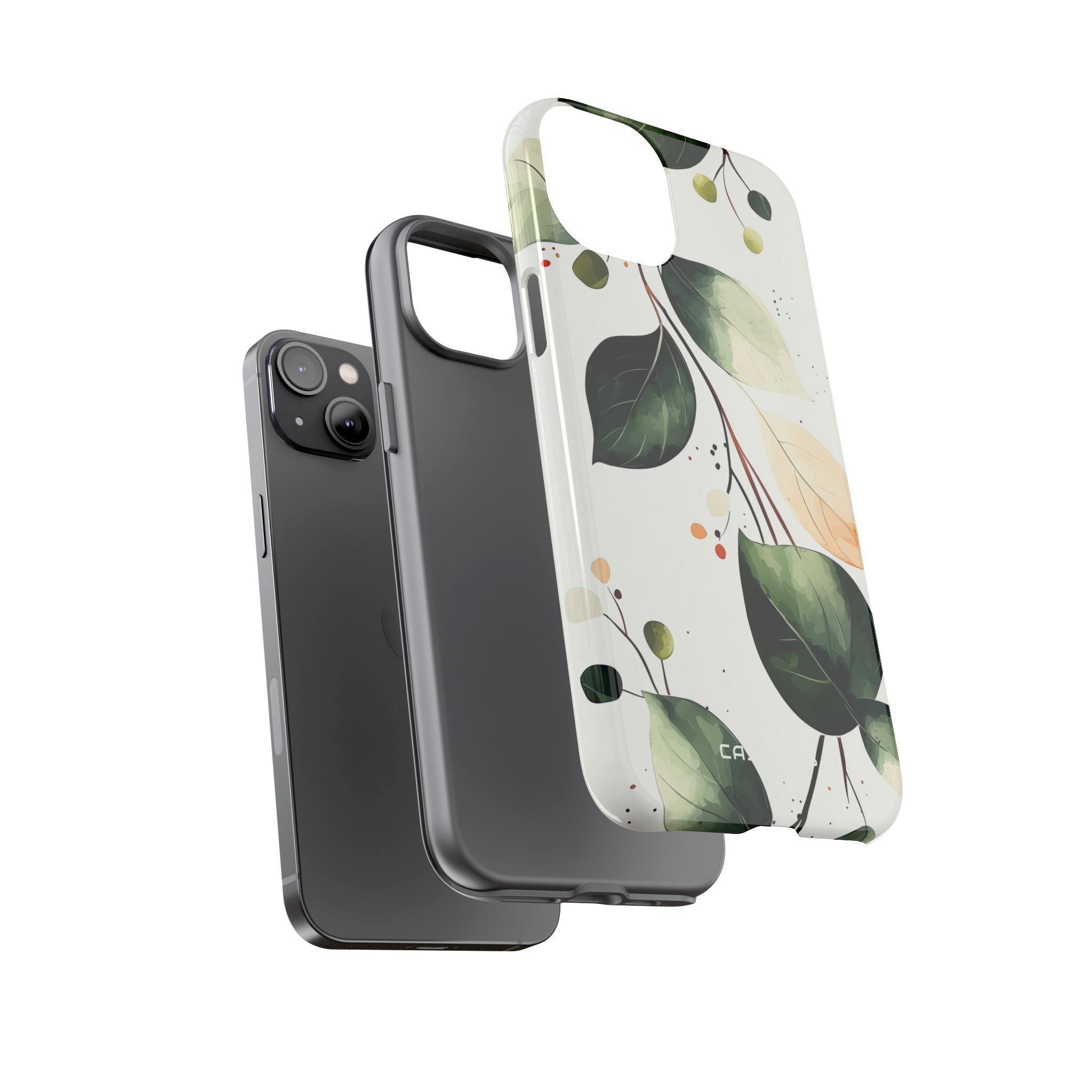 Greenberry Branch iPhone 14 Plus Skal - Tough