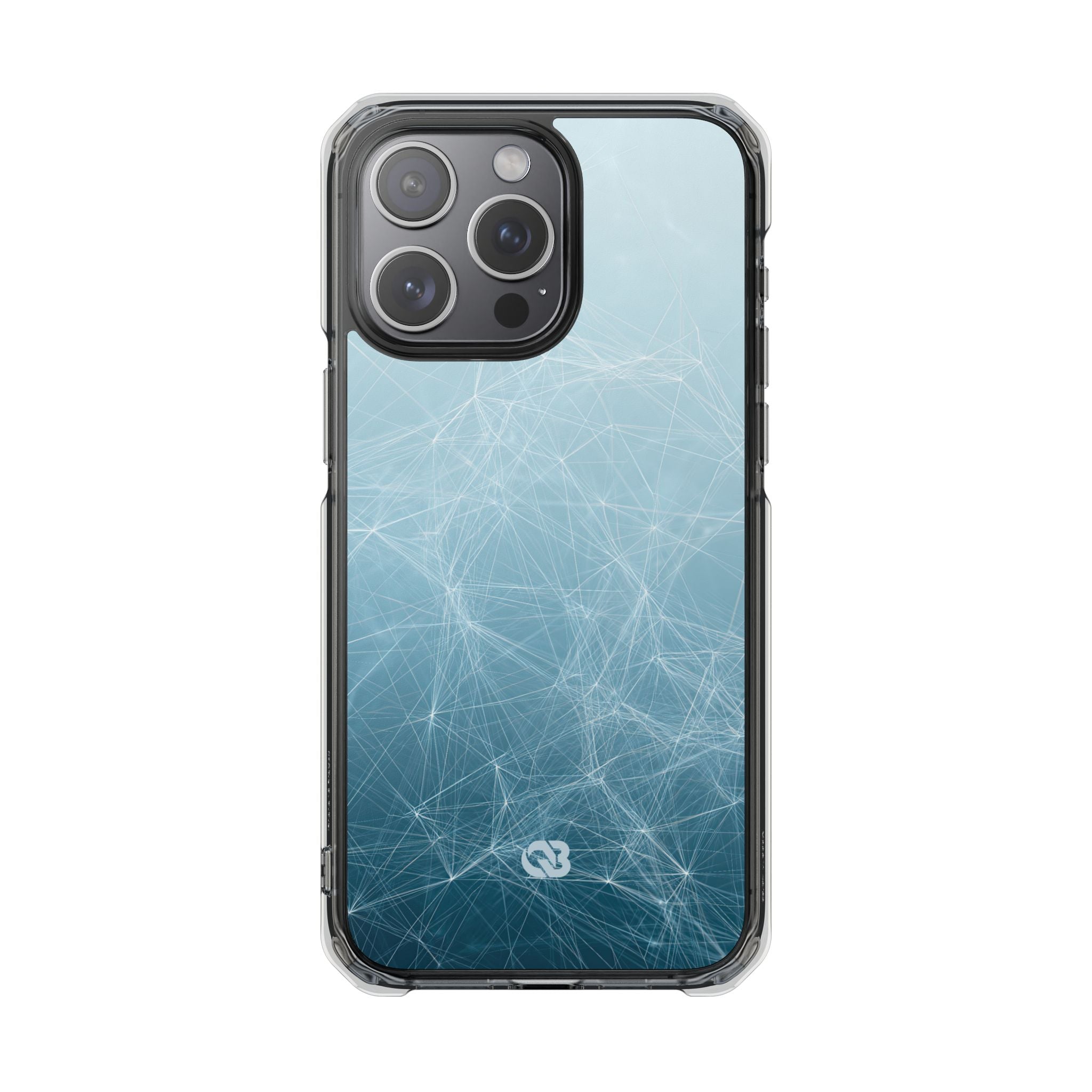 Teal Impact MagSafe Phone Case for iPhone - Arctic Digital Nexus