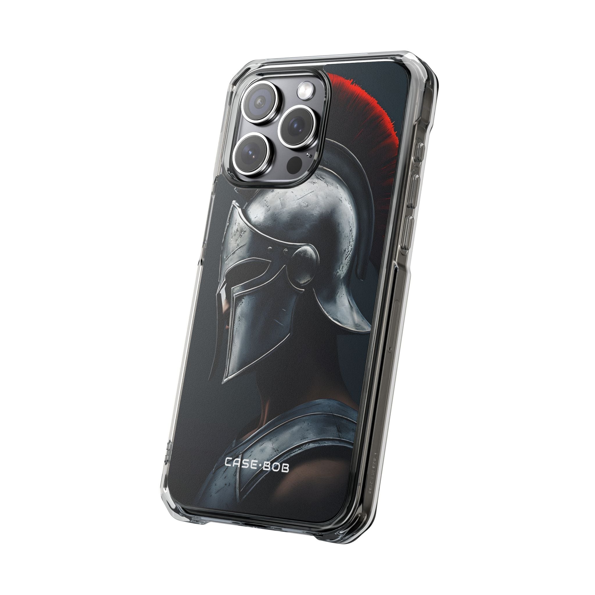 Silver Centurion iPhone 15 Pro Max Case - Impact