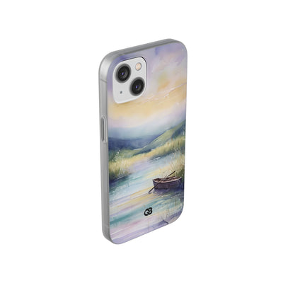 Pastel Shore Drift · Soft Case na iPhone
