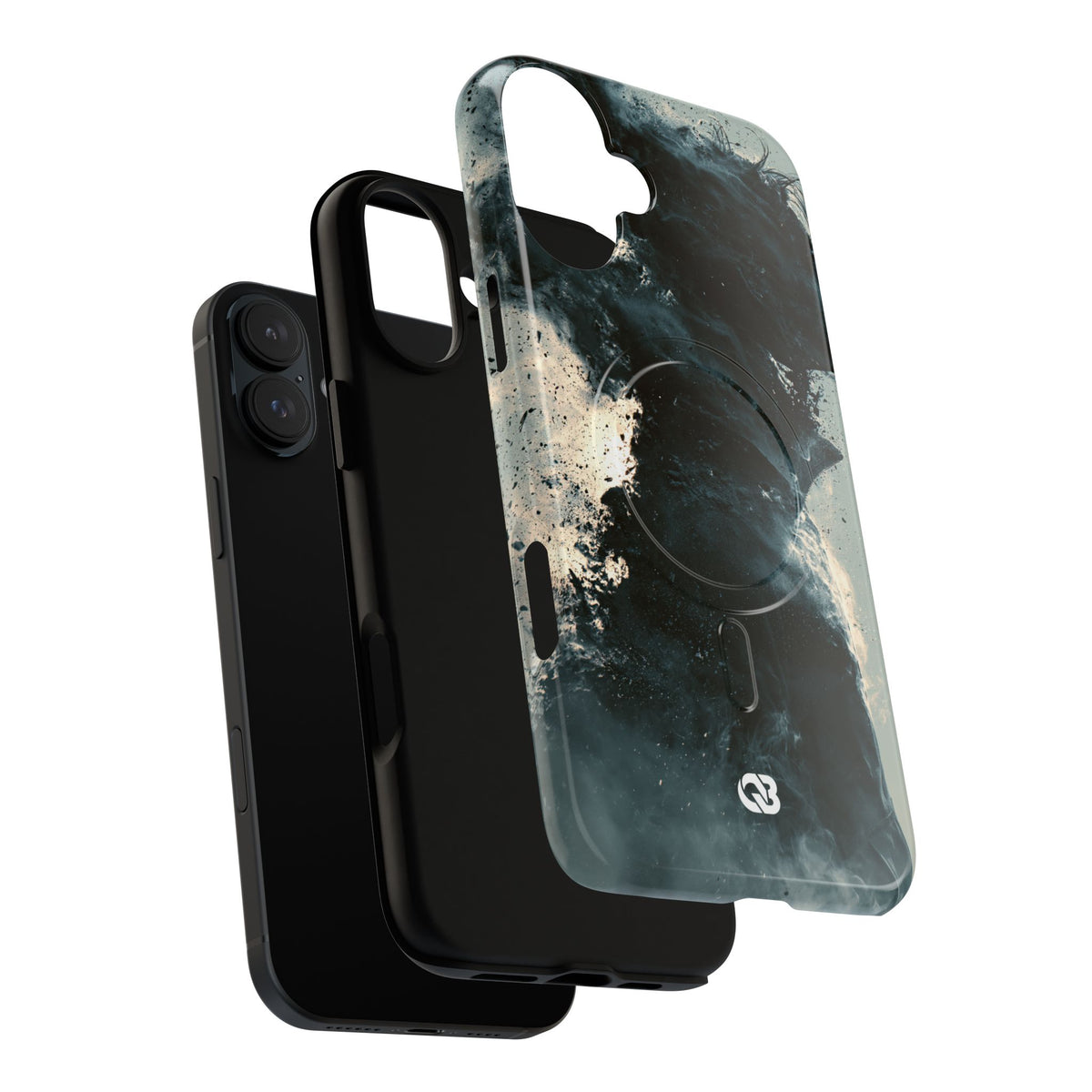 Ashen Dissolution · Tough 2.0 Magnetic Phone Case for iPhone · Black