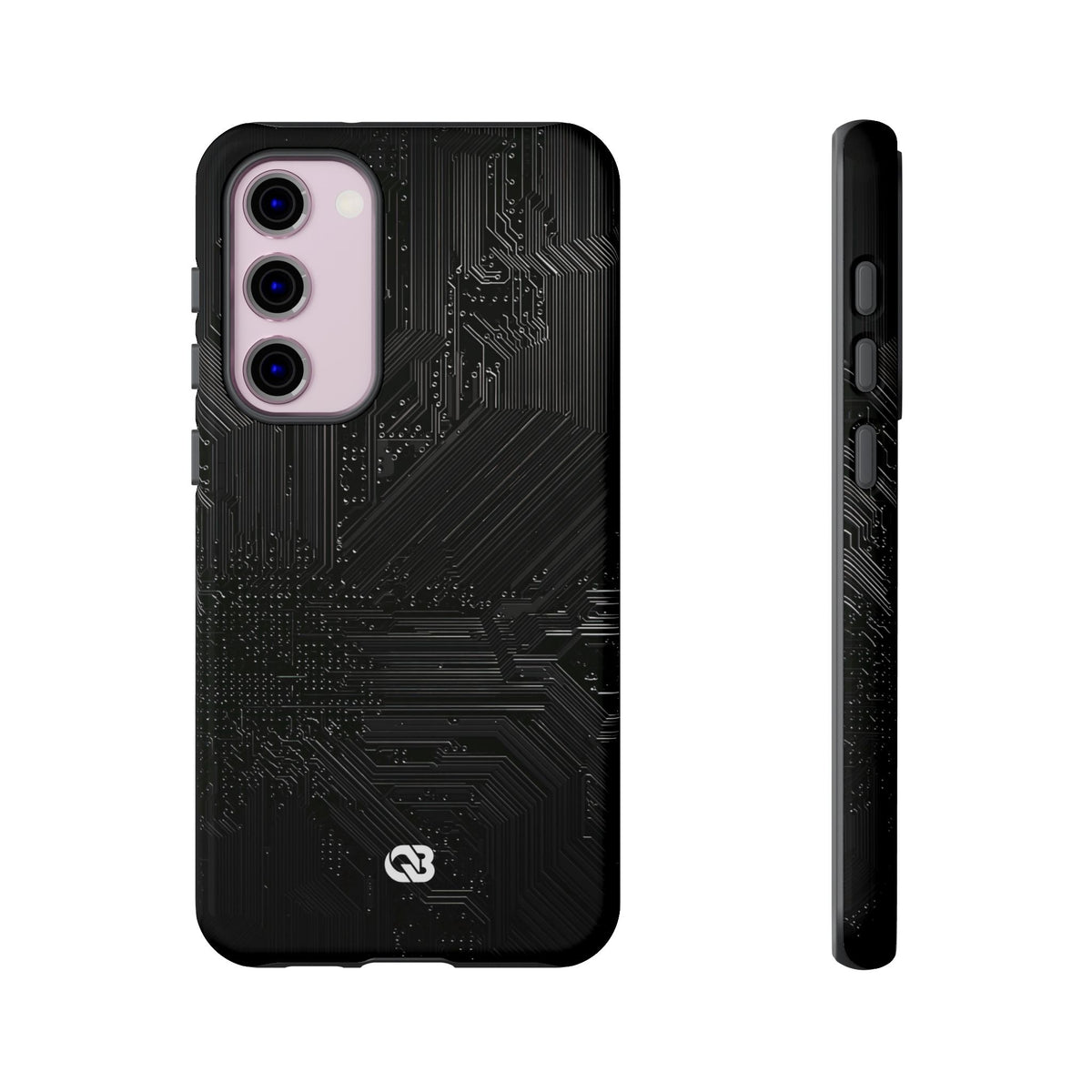 Obsidian Circuitry · Tough Phone Case for Samsung · Black