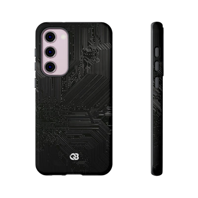 Obsidian Circuitry · Tough Phone Case for Samsung · Black