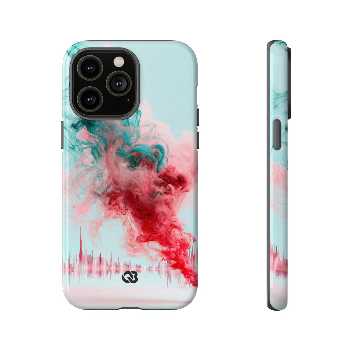 Sonic Bloom · Tough Phone Case for iPhone · Red