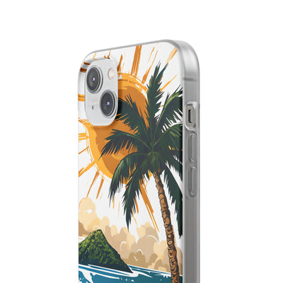 Radiant Coast Solitude · Soft Custodia per iPhone