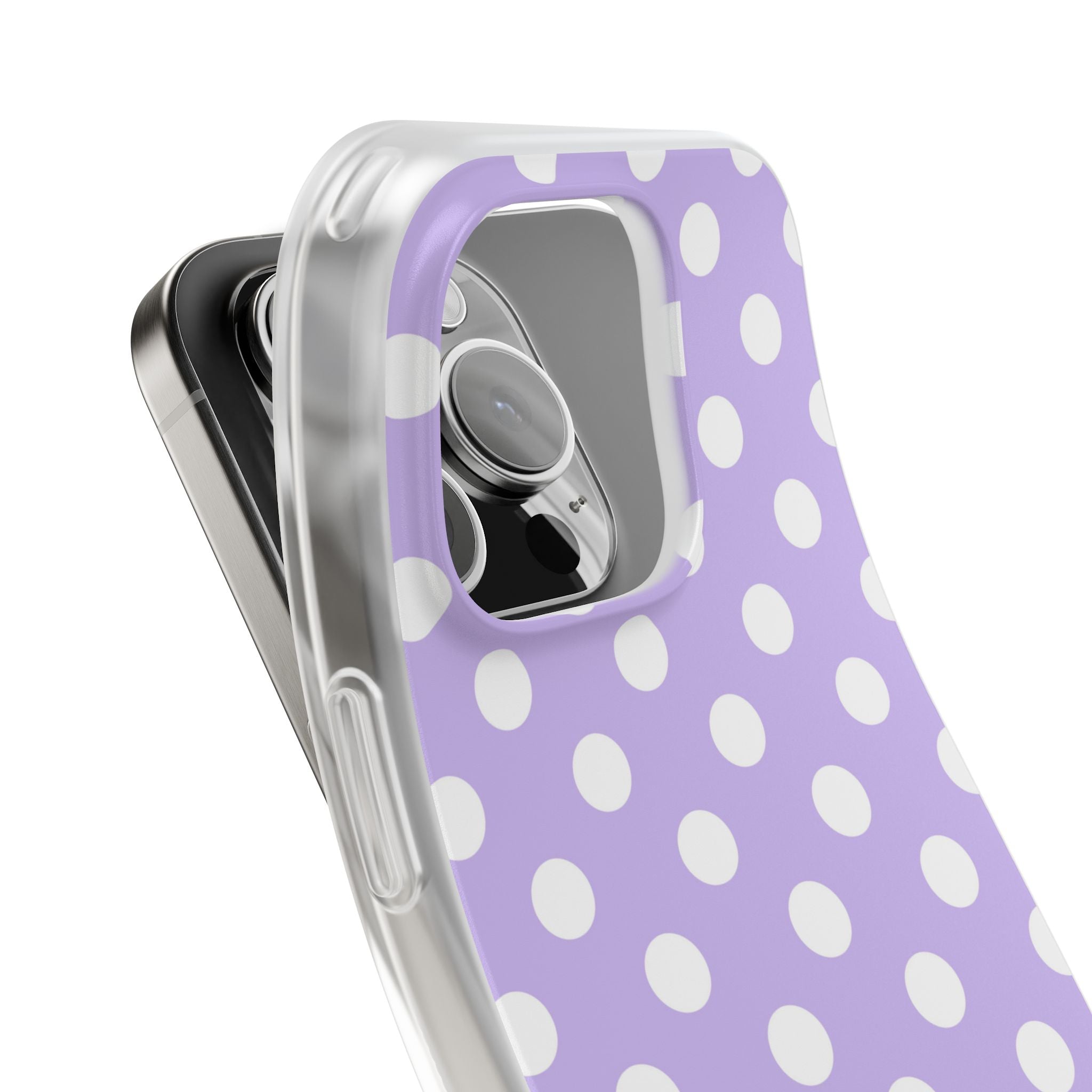 Lavendel prikgrid · Lite etui