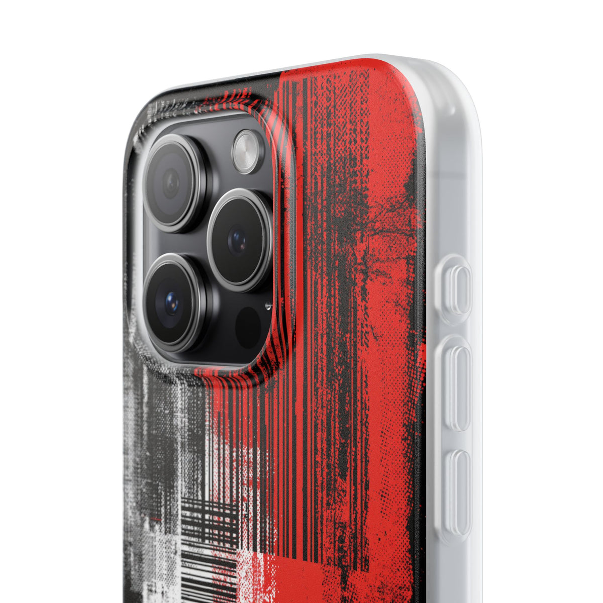 Distorted Barcode · Lite Phone Case for iPhone ·  Black