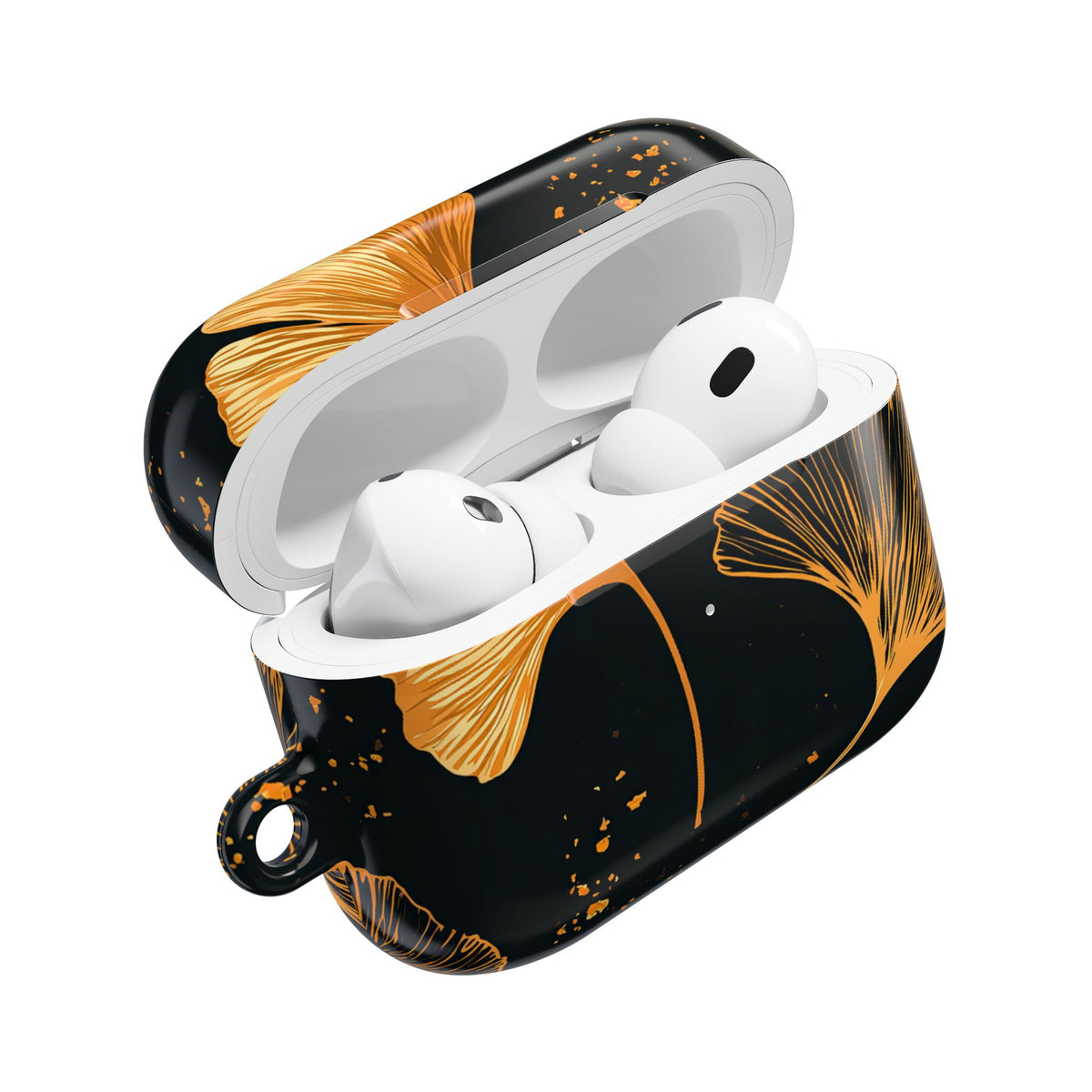 Gilded Ginkgo · Hard Case for AirPods & AirPods Pro · Gold