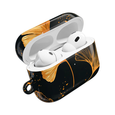 Gilded Ginkgo · Hard Case for AirPods & AirPods Pro · Gold