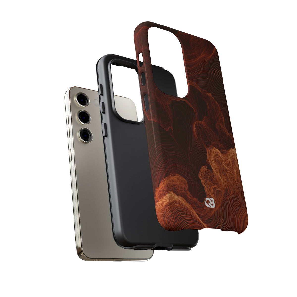 Amber Filament · Tough Phone Case for Samsung · Orange