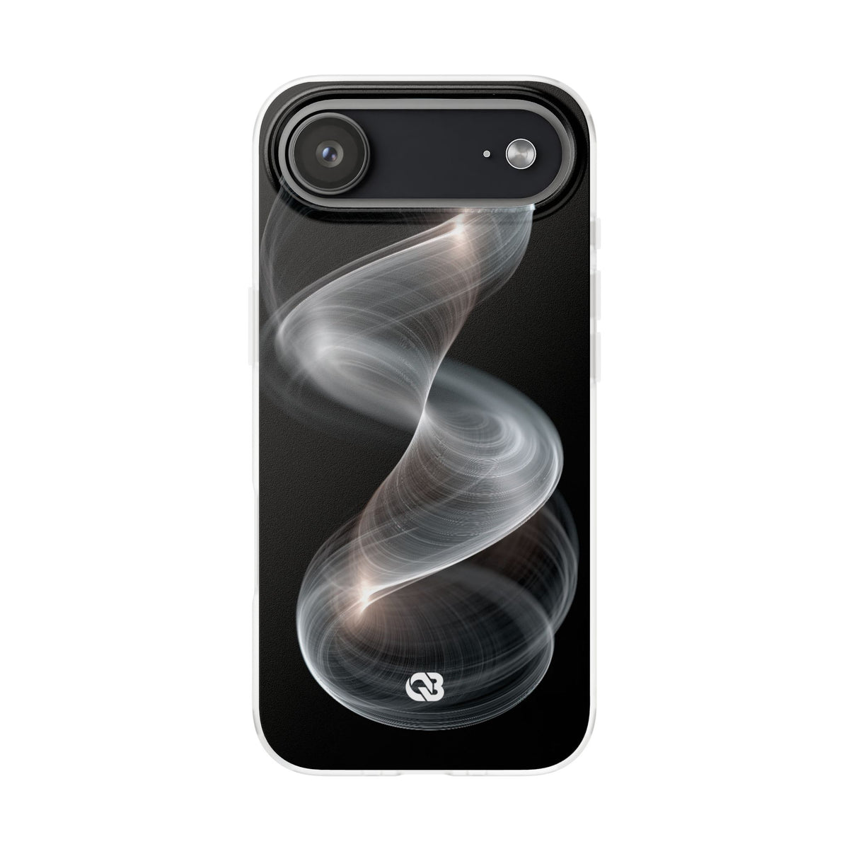 Luminous Vortex · Lite Phone Case for iPhone ·  Black