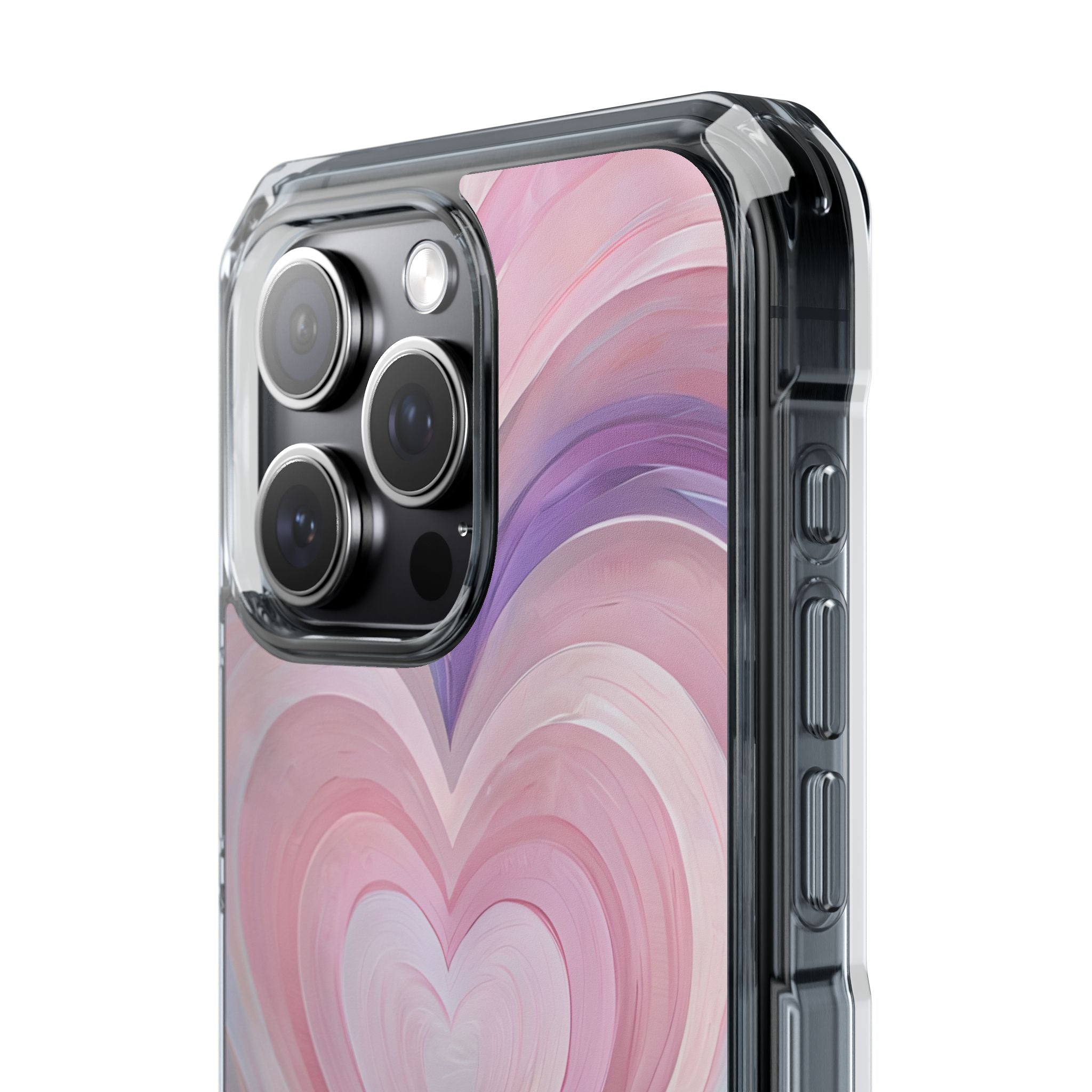 Lavender Pulse Hearts · Impact Magsafe