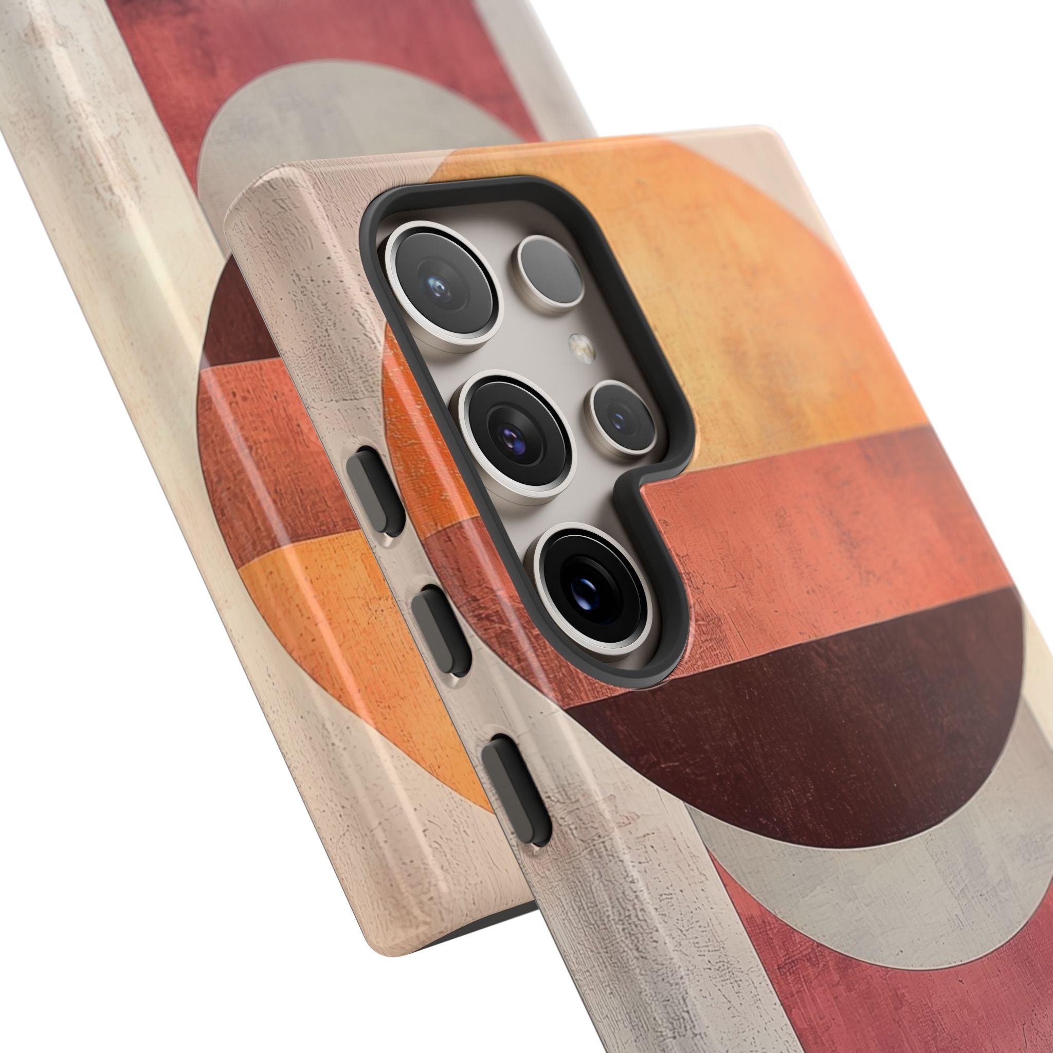 Sunset Orb Samsung S24 Ultra Skal - Tough