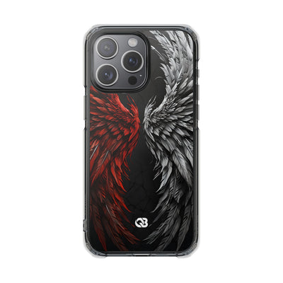 Split Crimson Wing · Impact Phone Case for iPhone · Magsafe