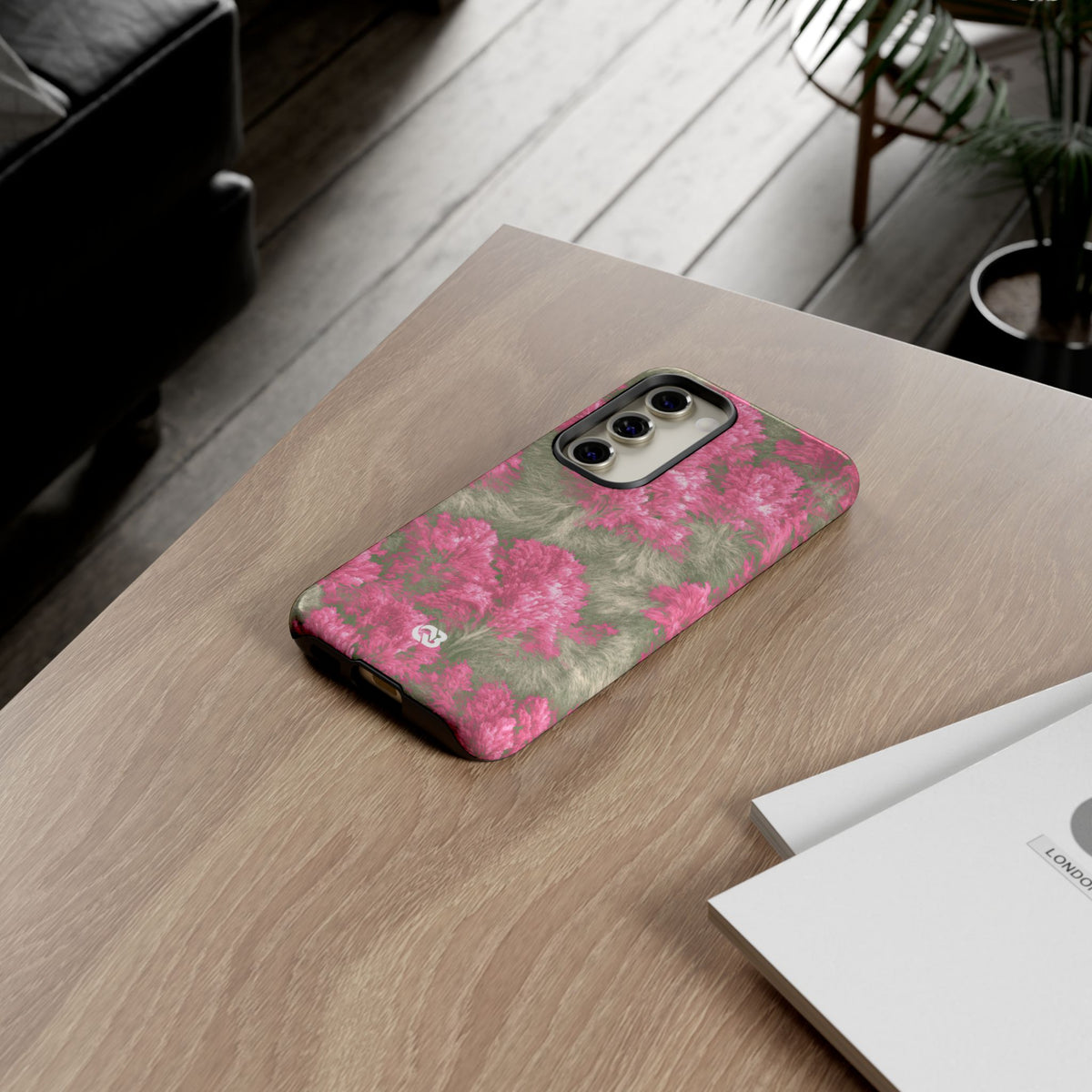 Digital Blossom · Tough Phone Case for Samsung · Pink