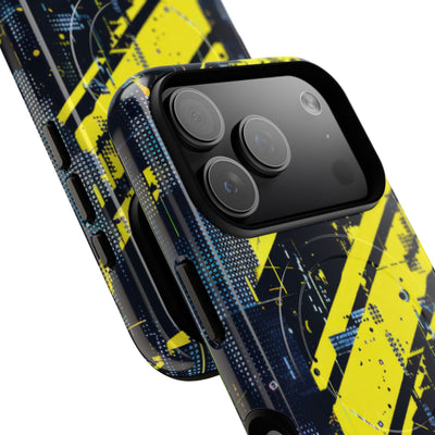 Acid Hazard · Tough 2.0 Magnetic Phone Case for iPhone · Yellow