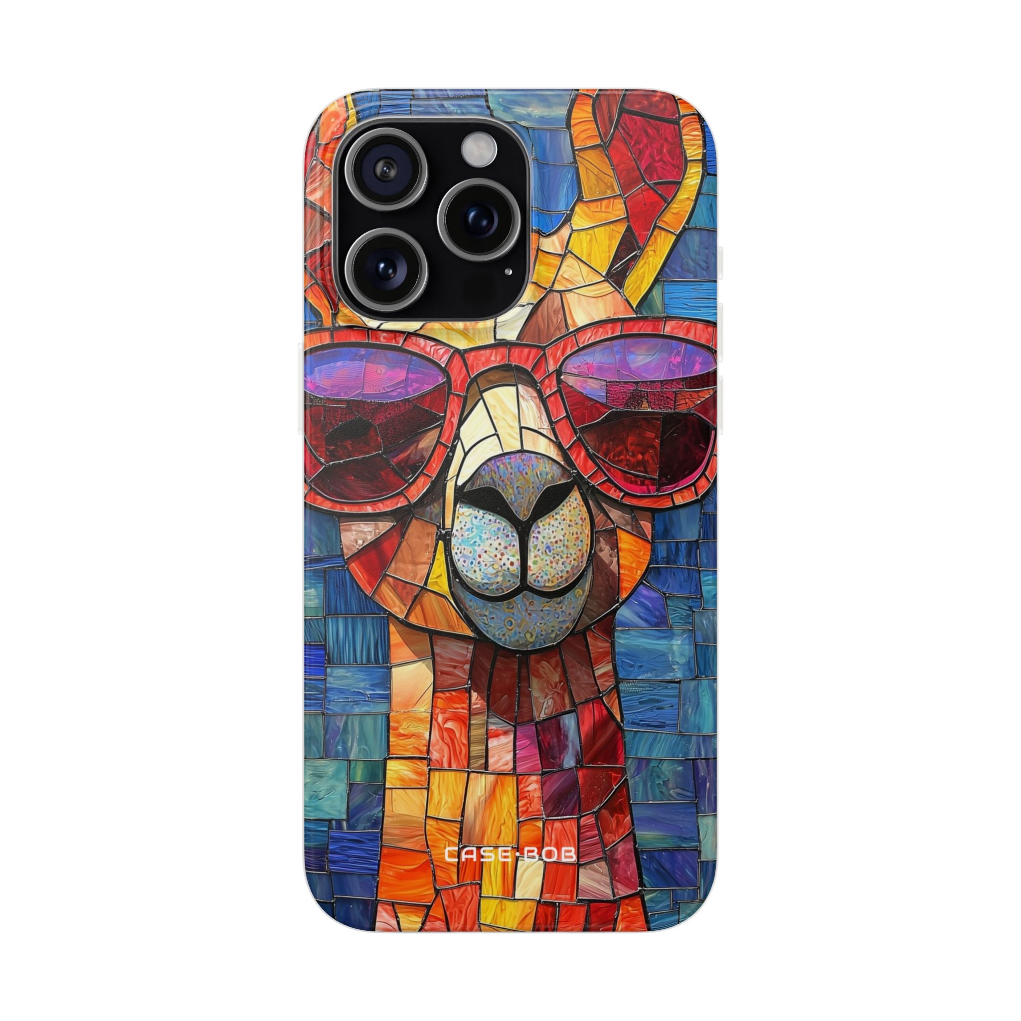 Llama Glow iPhone 15 Pro Max Case - Soft