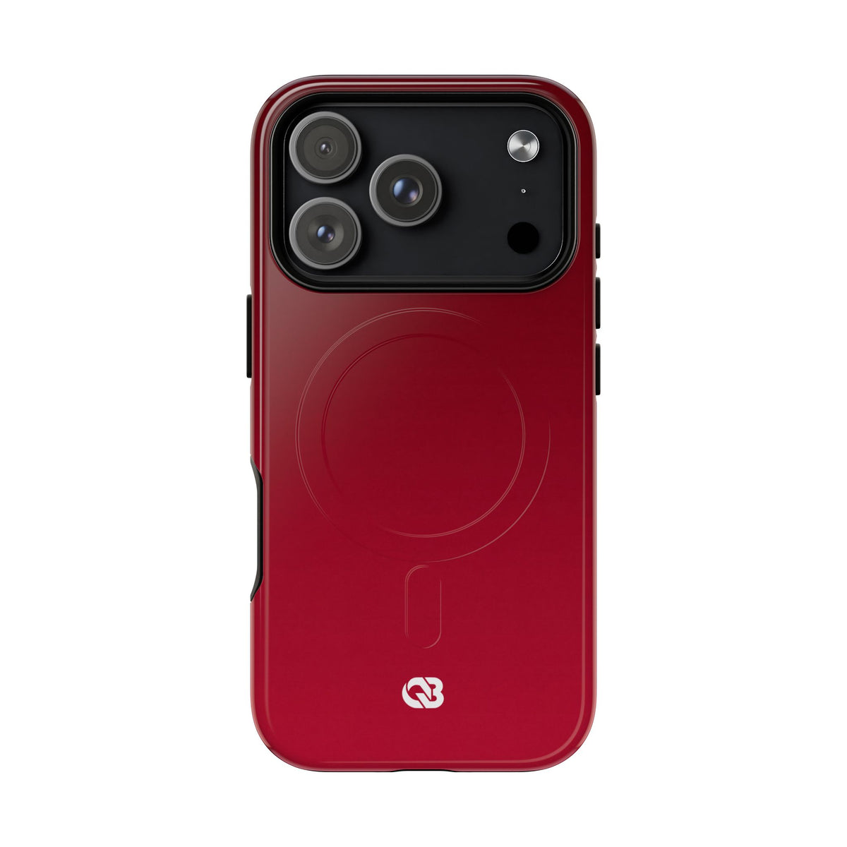 Red Tough 2.0 Magsafe Phone Case for iPhone - Crimson Velvet Fade