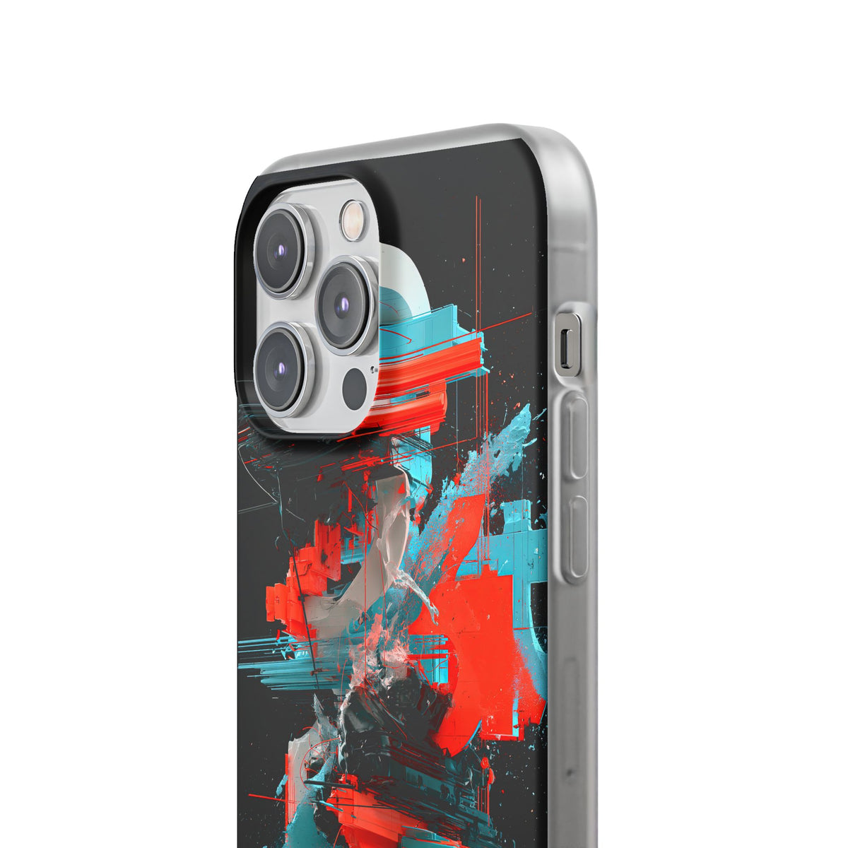Fragmented Cyber Core · Lite Phone Case for iPhone ·  Black