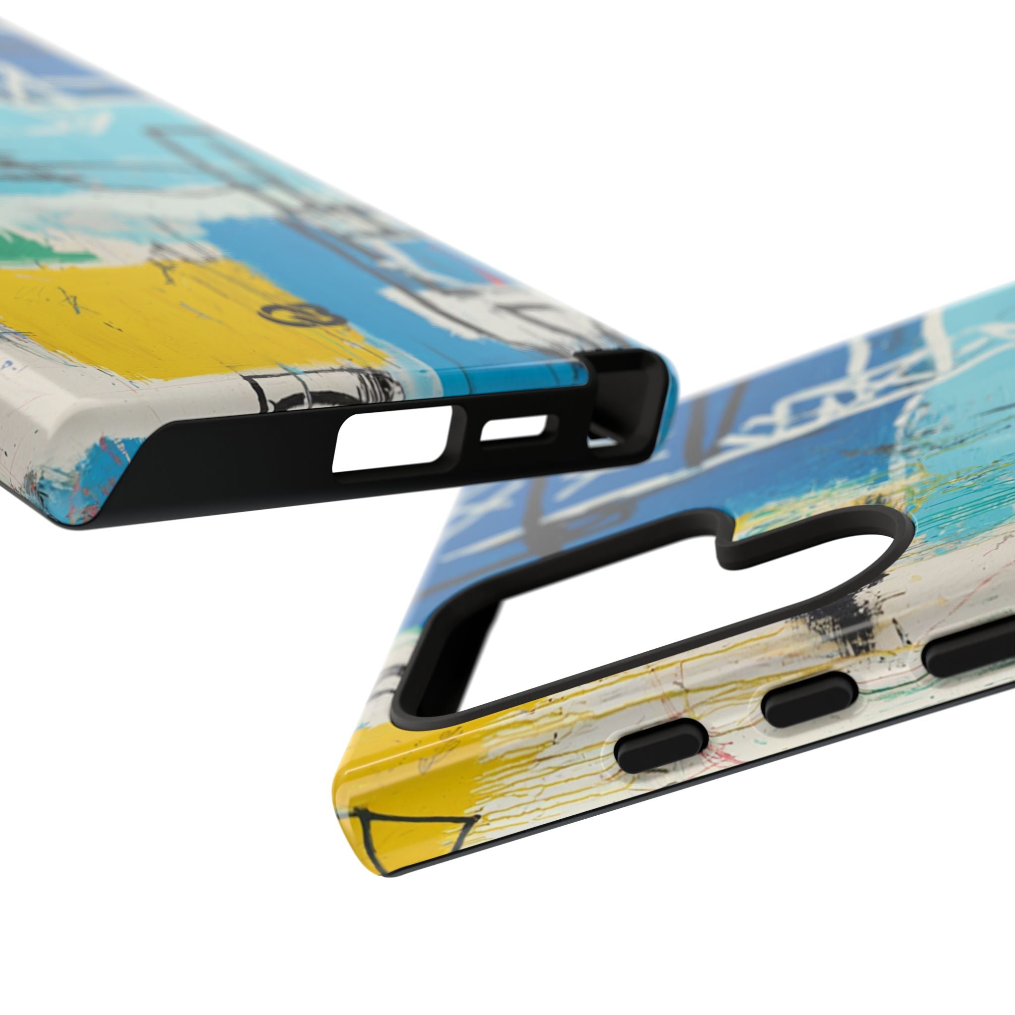 Azure Urban Scribble · Tough Phone Case for Samsung