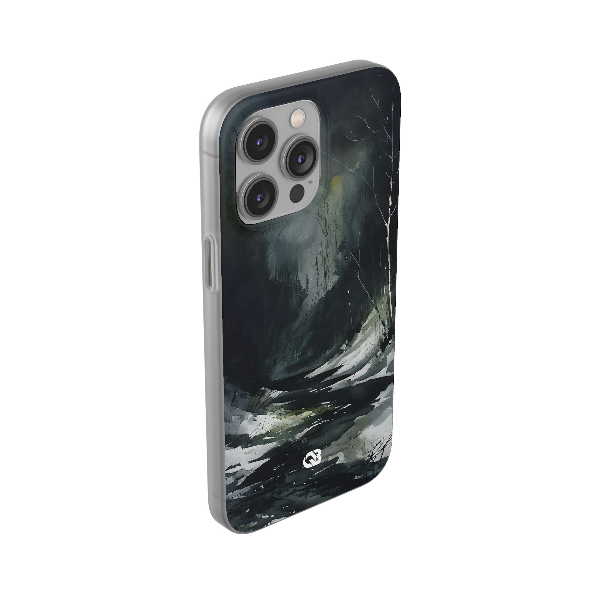 Midnight Winter Hollow · Soft Phone Case for iPhone