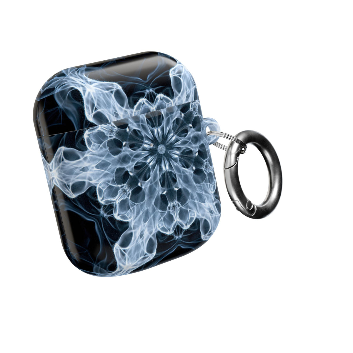 Orbital Radial Nebula · Hard Case for AirPods & AirPods Pro · Black