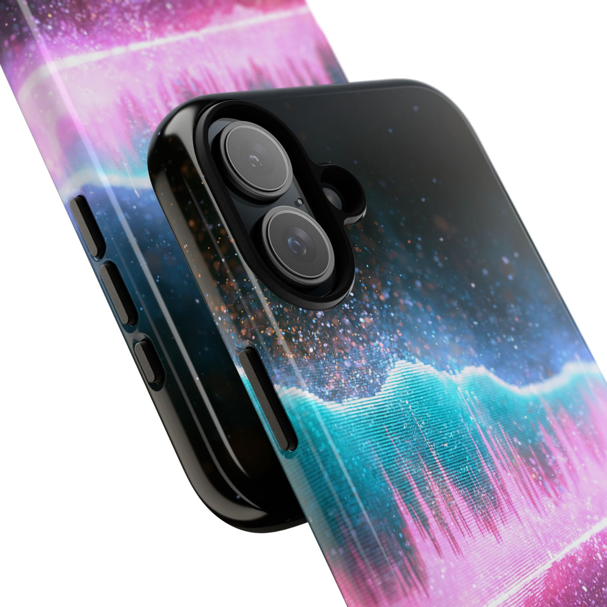 Digital Frequency · Tough Phone Case for iPhone · Pink