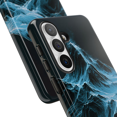 Nordic Frost Peak · Tough Phone Case for Samsung · Blue