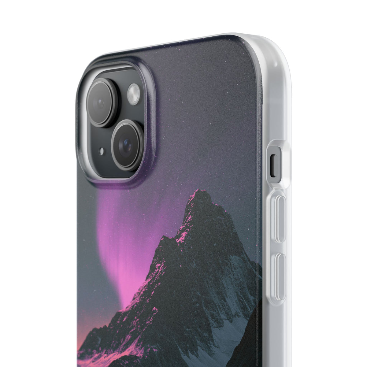Arctic Aurora Summit · Lite Phone Case for iPhone ·  Black