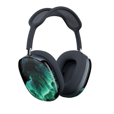 Nordic Aurora Fox · Hard Case for AirPods Max · Teal